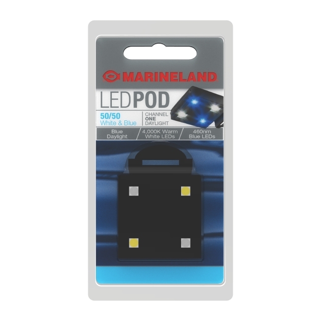 50/50 White and Blue LED Pod